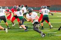 Var and JV Football Scrimmage vs West Oso